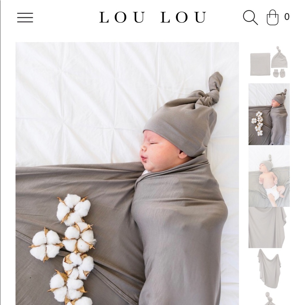 Lou Lou and company Newborn Bundle (hat)